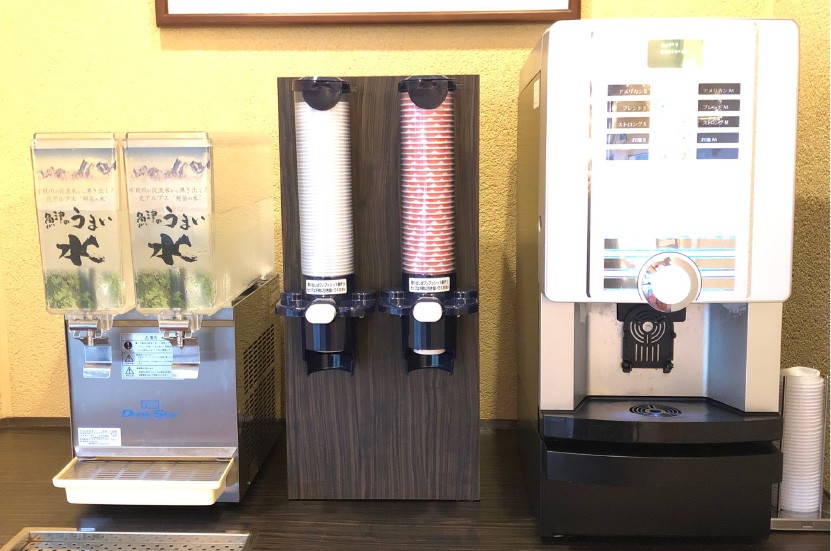 無料ドリンクサービス