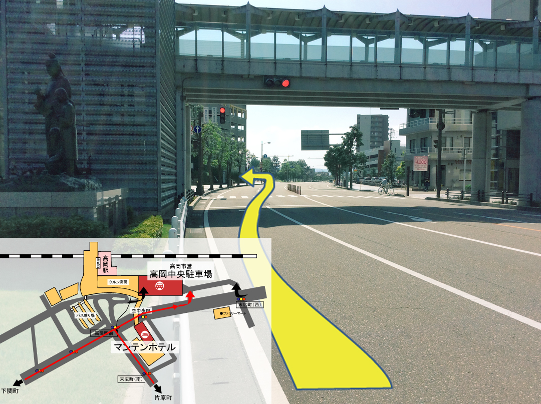 高岡駅前(西)